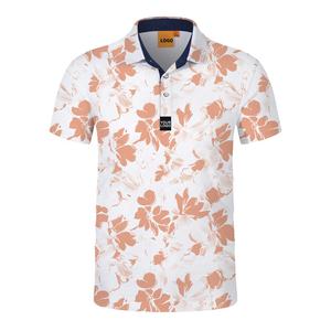 Polos tricotés minces pour hommes élégants 2025 été polos grande taille pour hommes hauts en tricot hommes mode Polos à revers à manches courtes - Product Image 5