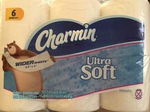 CharminUltra Soft Wide Baño Tissue - 6 Rollos Jumbo 221 Hojas - Product Image 5