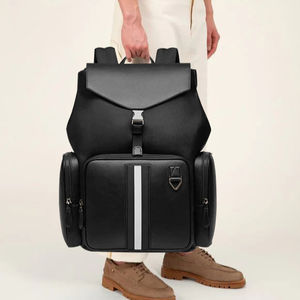 Sac à dos tendance, imperméable et durable, sacs d'école, design personnalisé, sangles, grand espace, en cuir, fabrication sur mesure - Product Image 4