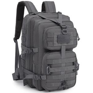 กระเป๋าเป้ Hex - Stop Reaper Pack 40 ลิตร - สีเทากันเมทัล พร้อมระบบระบายอากาศด้านหลังแบบบุฟองน้ำ ช่องใส่ถุงน้ำด้านใน ลายพรางแบบกำหนดเอง - Product Image 3