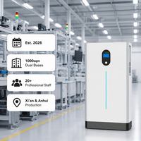 Tianon 5kWh 25.6V 300Ah LiFePO4 Système de Stockage d'Énergie Solaire Tout-en-un Monté en Rack avec Écran Tactile, BMS Intelligent CAN/RS485, 6000 Cycles