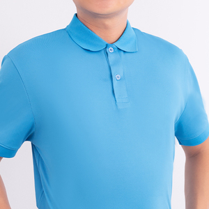 เสื้อยืดโปโล unisex น้ำหนักเบาระบายอากาศได้ดีผ้า65/35สั่งซื้อจำนวนมากพร้อม OEM/ODM - Product Image 2