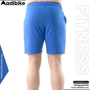 กางเกงขาสั้นออกกำลังกายผู้ชายคุณภาพสูงสั่งทำพิเศษ สำหรับวิ่งและฟิตเนส ทรงสปอร์ต ระบายอากาศได้ดี แห้งเร็ว มีเชือกผูกที่เข่า ราคาขายส่ง แบบซับลิเมชั่น - Product Image 4