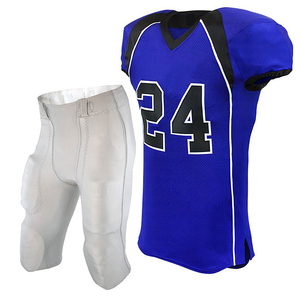 Logo personnalisé maillot de football américain classique respirant à manches courtes sublimation équipes porter pour adultes/jeunes - Product Image 1
