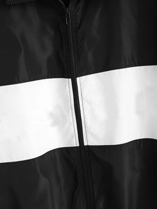 Nouvelle veste coupe-vent pour homme en nylon 100% personnalisée, fermeture éclair intégrale, haute qualité, meilleure qualité, coupe-vent, couleur contrastée - Product Image 4