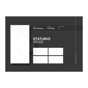 Fabricación profesional barato decoración del hogar porcelana cerámica suelo mármol azulejo suelo 600x1200mm - Product Image 5