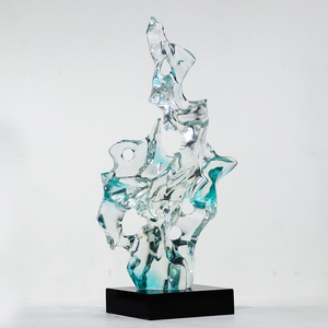 Jingyue Tùy Chỉnh Rõ Ràng Nhựa Taihu Đá Điêu Khắc Handmade Khách Sạn Nhà Biệt Thự Trang Trí Nghệ Thuật Trang Trí - Product Image 6