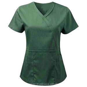 Nouveau set de gommage d'infirmière léger de haute qualité pour hommes costumes de gommage médical avec logo personnalisé uniformes hospitaliers tendance OEM - Product Image 3