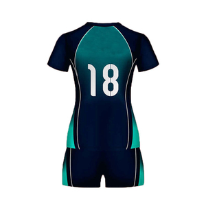 Uniforme de voleibol de alta calidad impreso por el fabricante, diseño único, última moda, uniforme de voleibol a precio de fábrica - Product Image 3