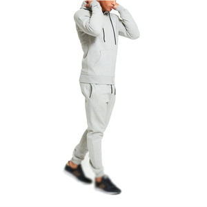 Survêtement vintage de haute qualité 2026 pour hommes, survêtement personnalisé avec impression en relief, broderie, 100% coton - Product Image 6