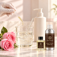 Huile parfumée à la rose hydrosoluble en vrac, huile aromatique florale douce pour humidificateur, diffuseur à bâtonnets, voiture, lessive, savon de bain