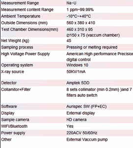 실험실 장비 탁상형 진공 분광계 EDX-V61G XRF 보석 분석기 보석 테스터 사파이어 루비 에메랄드 탄자나이트 테스터 - Product Image 4