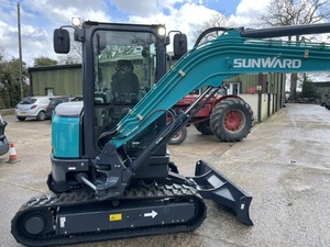 Sunward SWE35UF cero swing 1 Ton Excavadora - Product Image 6