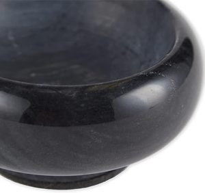 Frutero de mármol blanco hecho con piedra de mármol - Product Image 3