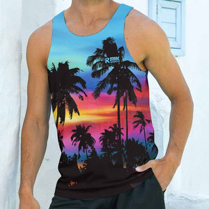 Camisetas sin mangas para hombre, ropa deportiva, sublimación, transpirable, para entrenamientos, camiseta de gimnasio transpirable a precio razonable - Product Image 2