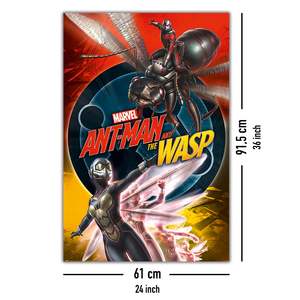 Póster de Ant-Man y la Avispa de estilo moderno para decoración de pared que une estilo y funcionalidad - Product Image 5