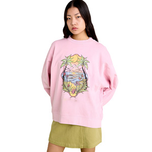 Sudadera de Cuello Redondo para Mujer de Primera Calidad, Invierno, 100% Algodón, Felpa, Ecológica, Personalizable con Logotipos Serigrafiados - Product Image 4