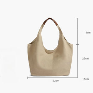 Sac fourre-tout en polyester imperméable de style nouveau avec fermeture à glissière, design léger et tendance pour un usage quotidien, fabriqué au Vietnam - Product Image 6