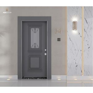 Puertas de Seguridad Personalizables ABSDOOR PARISIENNE para Hoteles, Acero Inoxidable de Lujo, Aislamiento Térmico, Vidrio Irrompible, Turquía - Product Image 6