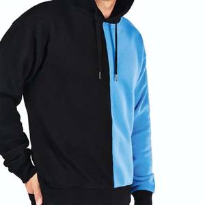Color de contraste OEM Diseño personalizado Ropa de hombre Sudaderas con capucha Sudaderas de alta calidad 100% Algodón Nuevo estilo Basics Sudaderas con capucha para hombre OEM - Product Image 2