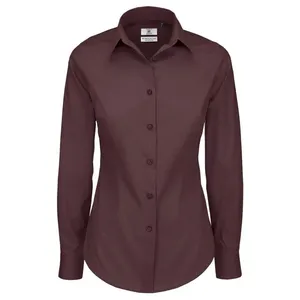 Polo personnalisé noir pour femme LSL – Article promotionnel - Product Image 5