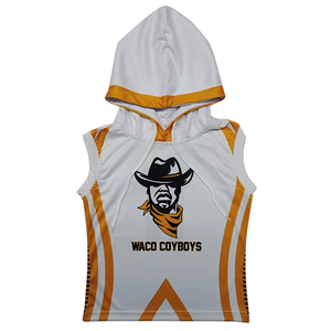 7on7 Drapeau Football Uniformes Jersey pour les Jeunes Entièrement Sublimé Compression À Capuche Sans Manches 7v7 Jersey - Product Image 3