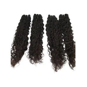 Reasonable Prices Curly Human Hair High Quality No Chemical Unprocessed Human Hair Wig For Women Usable Hair