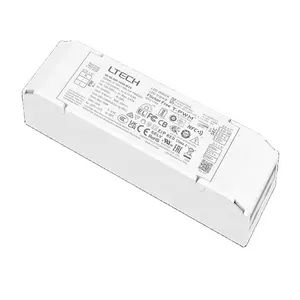 UL ERP Ltech 40 وات 2.7-40 وات NFC 0/1-10 فولت خفّاضات اضاءة بيضاء قابلة للتعديل SE-40-300-1050-W2A 010 فولت تيار ثابت CCT خفّاضة سائق ليد