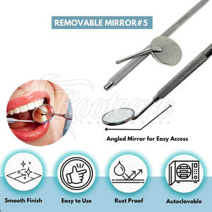 Instrumental Dental de Acero Inoxidable Duradero, Kits de Exploración Dental, Diseño Más Reciente de 2025 - Product Image 4