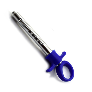 Premium Quality Dental Aspirating Syringe 1.8ml Plastic Handle Syringe for Precision Dental Surgical Instruments in Blue <b>Colour</b> - Product Image 1