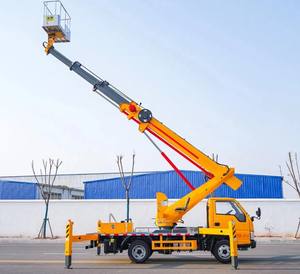 Plataforma Aérea Hidráulica de 30 m Montada en Camión, Telescópica, con Cesta y Escalera de Acceso para Trabajos de Mantenimiento - Product Image 5