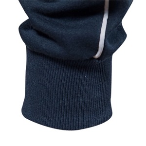 Sudadera con capucha de talla grande de alta calidad para hombre, ropa de calle con logotipo personalizado de lona de poliéster y algodón esencial para invierno - Product Image 2