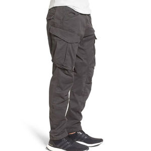 Pantalones con etiqueta personalizada para hombre, envío directo, ropa de calle para hombre, pantalones con dos bolsillos, pantalones cargo transpirables con logotipo y diseño personalizados - Product Image 3