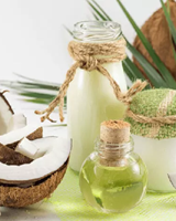 HUILE DE COCO VIERGE PRESSÉE À FROID POUR LE MARCHÉ D'EXPORTATION