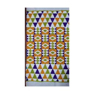 Nuevo Diseño de Tela Kente Meba Wo Ghana para Bodas, Impermeable y Resistente a Desgarros, Tejido Pesado, Fabricación Neelkamal - Product Image 6