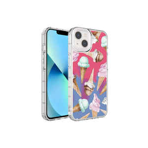 Coque de protection d'appareil photo en silicone rigide de luxe JoieCreatif pour iPhone 13, motif fin anti-traces de doigts, compatible Motorola G22 Y17 - Product Image 1