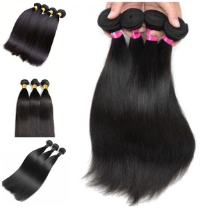 Extensions de cheveux indiennes Remy à double trame machine |   Cheveux naturels lisses / Ondulés |   Produit chimique pour cuticules complètes, texture douce, sans nœuds - Product Image 5