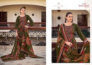 Pelouse Coton Impression Numérique Salwar Kameez Collection avec Broderie Travail Prix de Gros pour Party Wear Indien Pakistanais Vêtements - Product Image 2