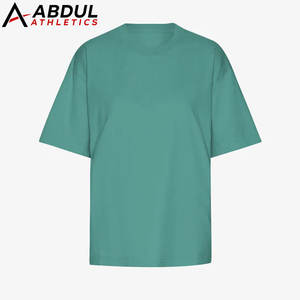 Camiseta Holgada de Algodón para Mujer, Tela Suave, Estilo Casual, Ajuste Holgado, Moda Veraniega, Camiseta Holgada para Mujer - Product Image 1