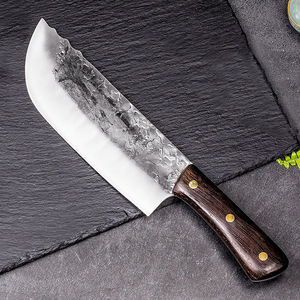 Cuchillo de Cocina Damasco Gyuto, 55 Capas de Cobre, con Mango de Resina Roja y Fibra de Carbono - Product Image 3
