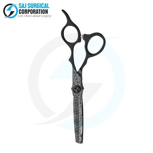 Tijeras de Entresacar Profesionales de Alta Gama, Tijeras Texturizadoras de Cabello, Acero Japonés, Mango Dorado, Herramientas de Moda para Salón, ISO - Product Image 4