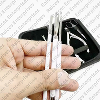 Accessoires et outils d'art des ongles Vente en gros en acier inoxydable massif Outils de manucure et de pédicure Poussoirs à ongles de qualité chirurgicale