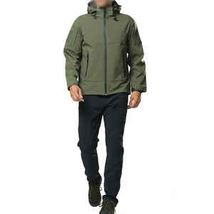 New Custom Made Fashion <b>Soft</b> <b>Shell</b> <b>Jackets</b> Windbreaker Windproof Waterproof Hot Sale 2026 Warm Softshell <b>Jacket</b> <b>Men</b> - Product Image 2
