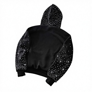 Personaliza tu sudadera de invierno de alta calidad con logotipo personalizado, sudadera con pedrería de la mejor calidad, el mejor diseño, corte regular. - Product Image 2