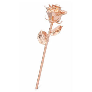 Venta al por mayor fabuloso diseño 24K oro rosa de alta calidad de metal decoración del hogar para el día de la madre y Año Nuevo Venta al mejor precio - Product Image 6