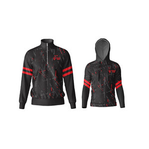 ชุดเล่นฟุตบอลผ้าโพลีเอสเตอร์100% น้ำหนักเบาระบายอากาศได้ดีชุดฝึกใช้ได้ทั้งชายและหญิงดีไซน์ทีมของคุณเอง - Product Image 4