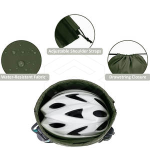 Hot Selling Most Popular Outdoor Foldable Polyester Soft <b>Drawstring</b> <b>Bags</b> Customized High Quality - Product Image 6