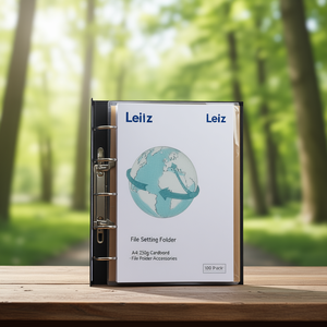 Leitz Setting <b>Folder</b> <b>A4</b> 250g Cardboard 100 Pack-<b>File</b> <b>Folder</b> Accessories - Product Image 3