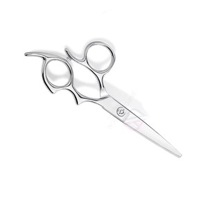 Ciseaux de barbier en acier inoxydable de haute qualité, bord de rasoir extra-affûté, manche élégant, finition polie, pour droitiers, précision professionnelle - Product Image 3