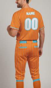 Uniformes de Béisbol y Sóftbol, Conjuntos Deportivos de Tela de Malla Vintage, Logotipo Personalizado Bordado, Material de Poliéster de Secado Rápido y Transpirable - Product Image 4